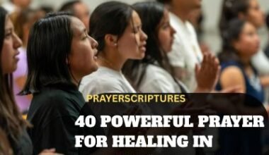 40 Powerful Prayer for Healing in America: Healing the Wounds of the Land