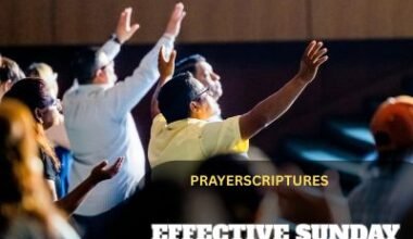 Effective Sunday Prayer of Thanksgiving