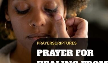 Prayer For Healing From Pains