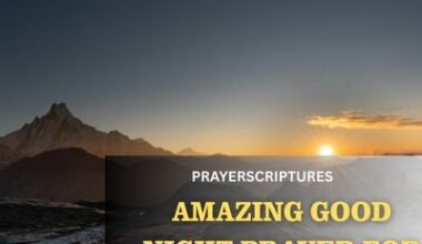Amazing Good Night Prayer For My Love Far Away