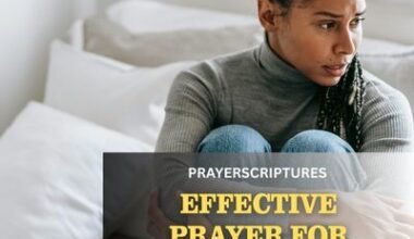 Effective Prayer for Healing from Depression